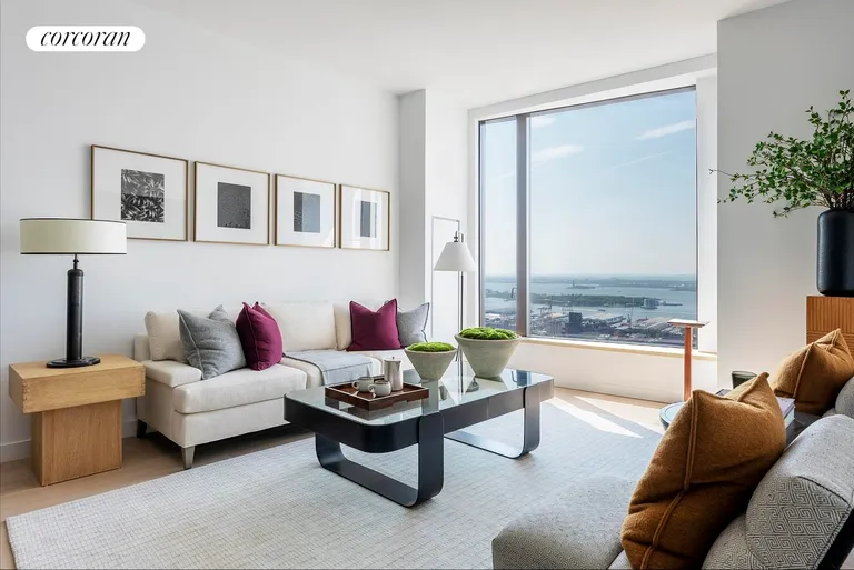 New York City Real Estate | View 11 Hoyt Street, 42J | Living Room | View 2