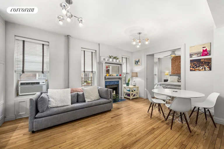 New York City Real Estate | View 317 West 93rd Street, 3D | Living Room | View 2