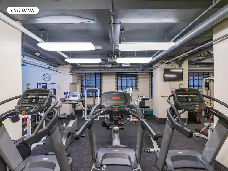 New York City Real Estate | View 14 Sutton Place South, 10D | Building Gym | View 15