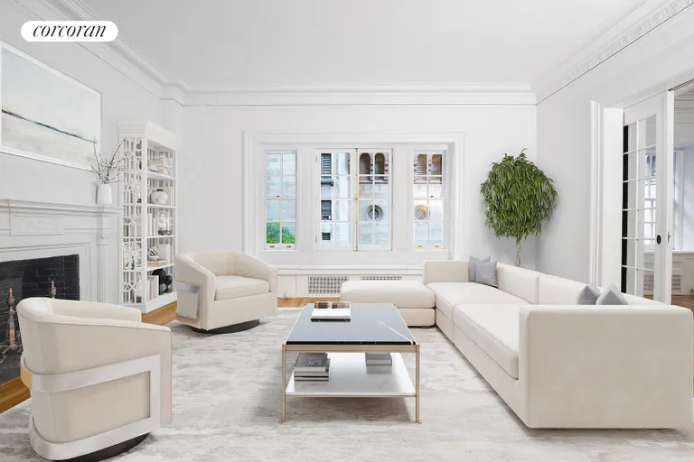 New York City Real Estate | View 1 West 64th Street, 2C | Magical Living | View 9