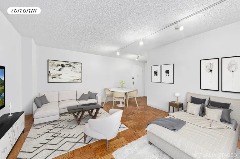 New York City Real Estate | View 77 East 12th Street, 4A | Sleeping and Living Area | View 2