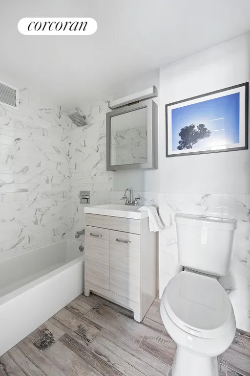 New York City Real Estate | View 205 Clinton Avenue, 9G | Primary Bathroom | View 8
