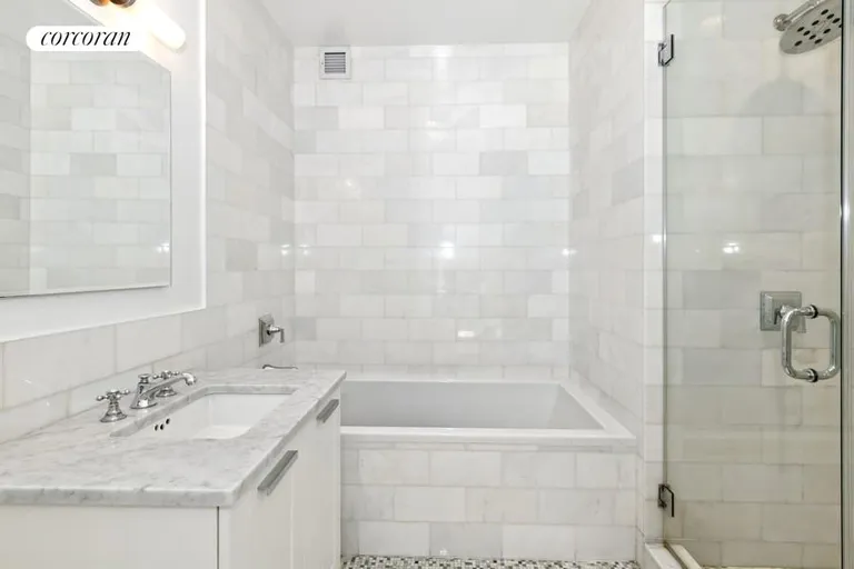New York City Real Estate | View 159 West 24th Street, 6B | Primary Bathroom | View 7