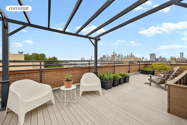 New York City Real Estate | View 156 Sackett Street, 5C | Roof Deck | View 6