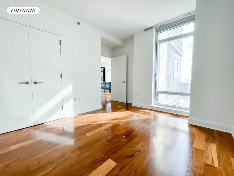 New York City Real Estate | View 2 Northside Piers, 9F | Bedroom | View 6