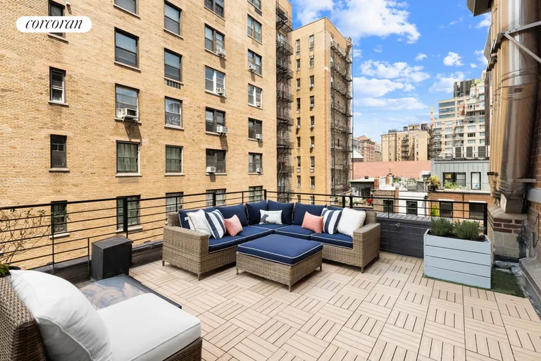 New York City Real Estate | View 259 West 85th Street, 6 | Terrace North | View 7