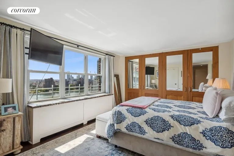 New York City Real Estate | View 460 East 79th Street, 19AF | Primary Bedroom | View 5