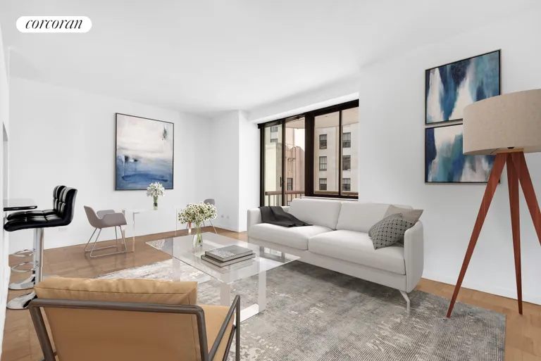 New York City Real Estate | View 45 East 25th Street, 23B | Living Room | View 3