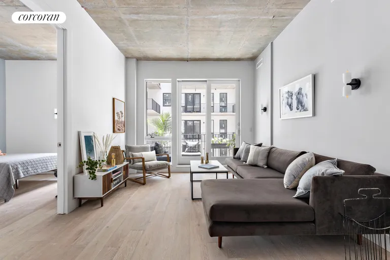 New York City Real Estate | View 323 Lenox Road, 2B | Living Room | View 12