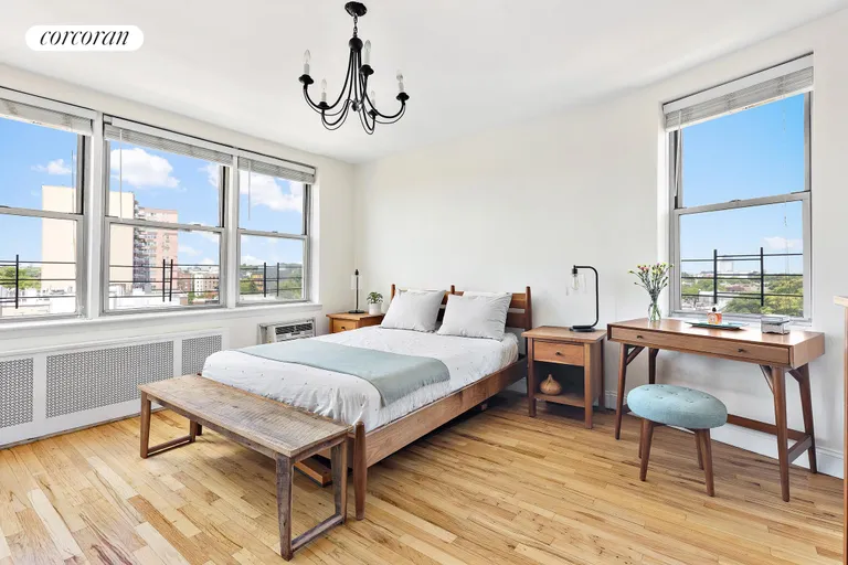 New York City Real Estate | View 207 Ocean Parkway, 7A | Primary Bedroom | View 4