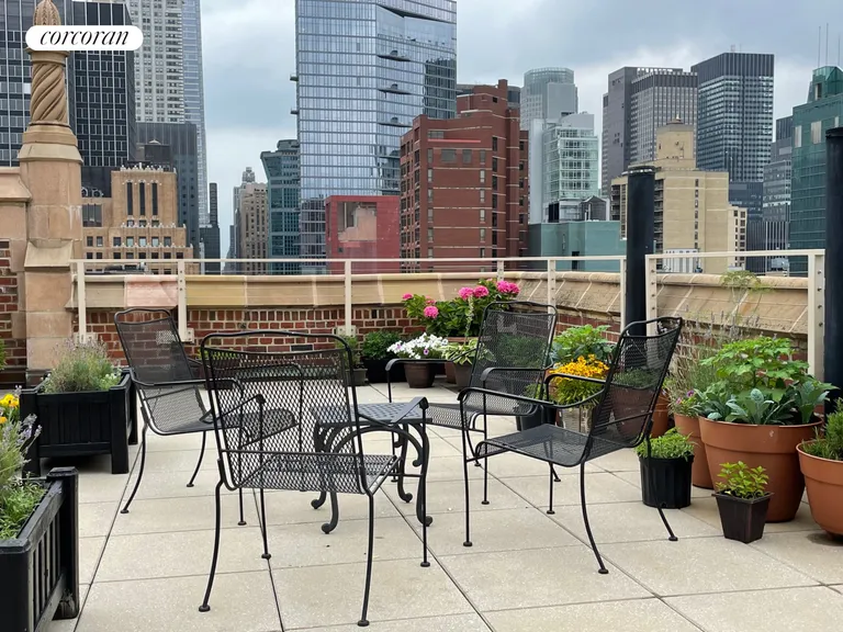 New York City Real Estate | View 45 Tudor City Place, 307 | Roof Deck | View 8