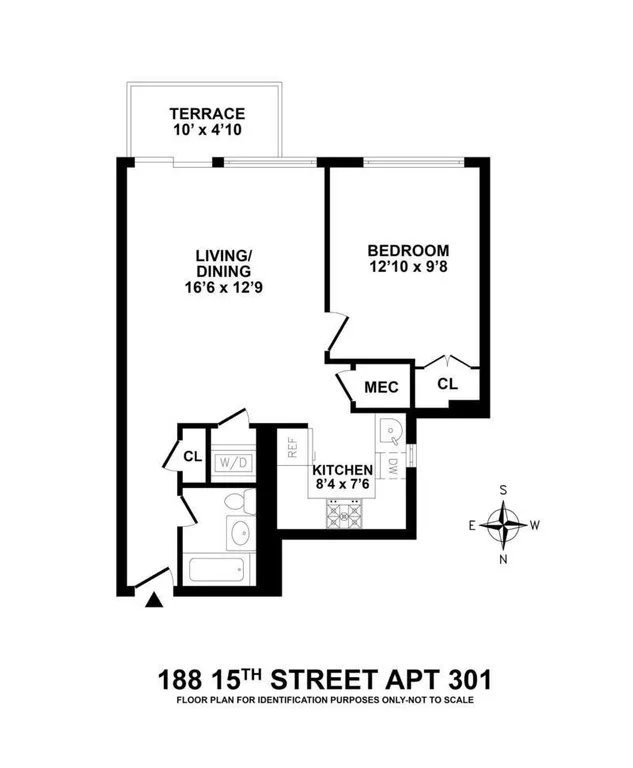 188 15th Street, 301 | floorplan | View 14