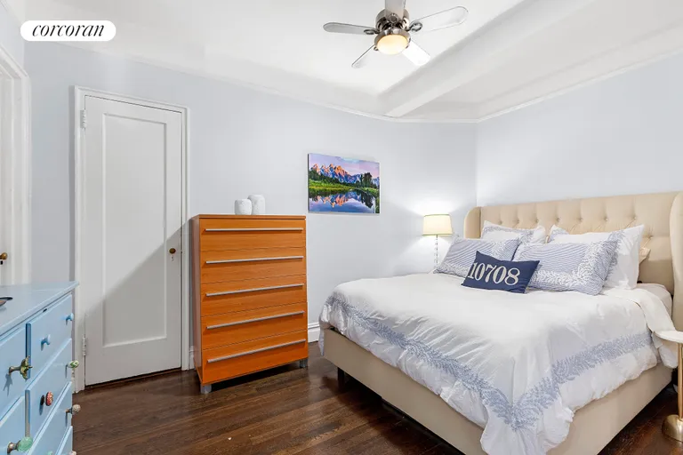 New York City Real Estate | View 210 West 19th Street, 2K | Raised Sleep Area with closet | View 4