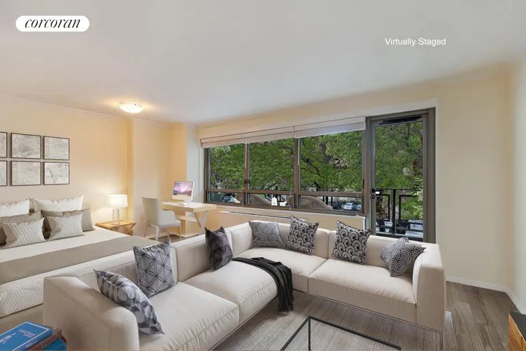 New York City Real Estate | View 170 West End Avenue, 3S | A wall of windows | View 4