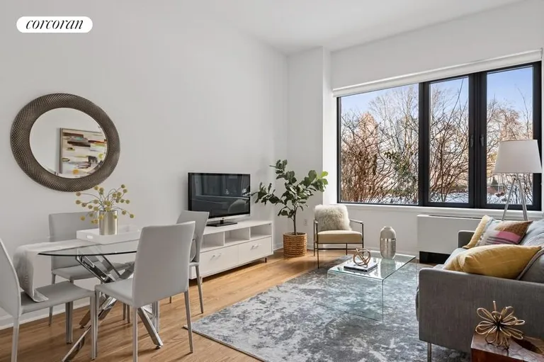 New York City Real Estate | View 455 Main Street, 1C | Dining Area | View 2