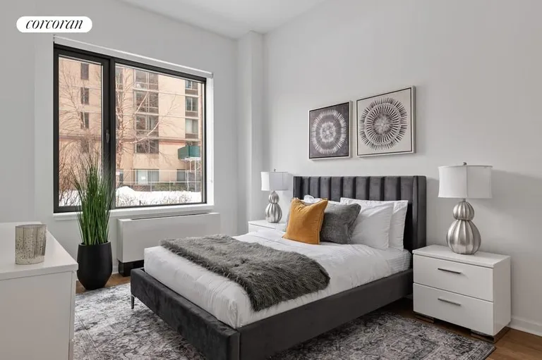 New York City Real Estate | View 455 Main Street, 1C | Primary Bedroom | View 5