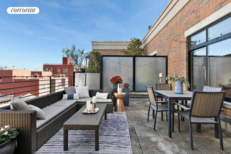 New York City Real Estate | View 14 Hope Street, PHC | Roof Deck | View 2