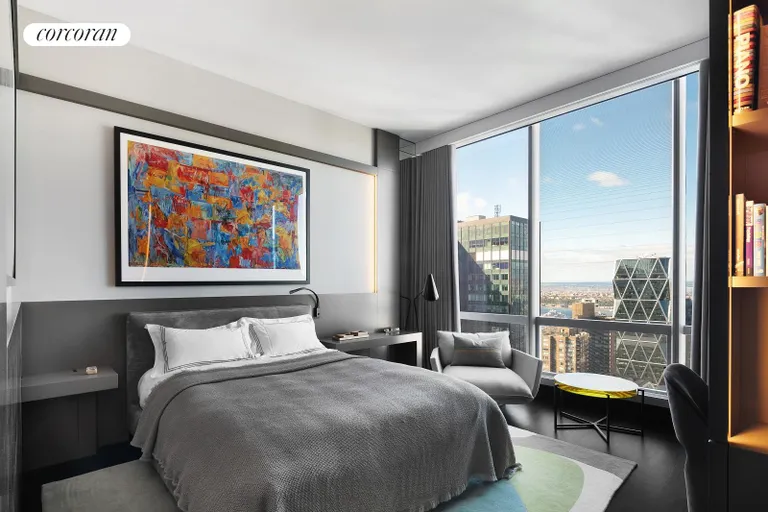 New York City Real Estate | View 157 West 57th Street, 53A | Bedroom | View 13
