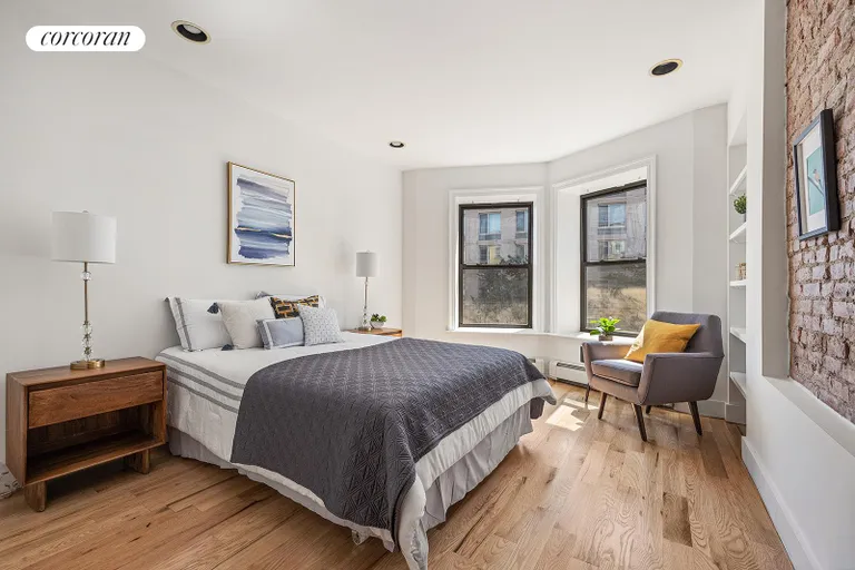 New York City Real Estate | View 1520 Bedford Avenue, 2C | Primary Bedroom | View 4