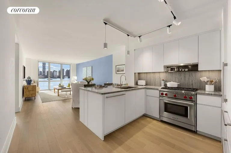 New York City Real Estate | View 20 River Terrace, 10J | Kitchen | View 2