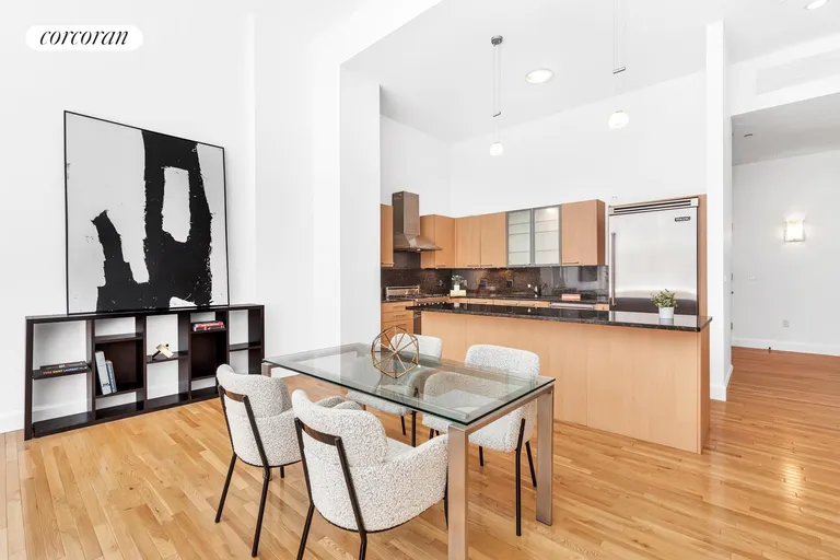 New York City Real Estate | View 121 West 19th Street, 5E | Dining Area | View 3