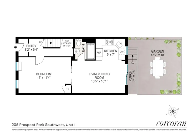 205 Prospect Park Southwest, 1 | floorplan | View 7