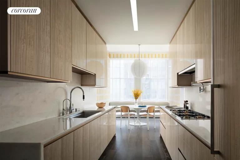 New York City Real Estate | View 35 Hudson Yards, 6202 | Kitchen | View 3