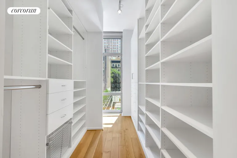 New York City Real Estate | View 310 West 52Nd Street, TH/2 | Primary Closet | View 8