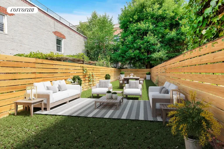 New York City Real Estate | View 257 19th Street | Garden | View 7