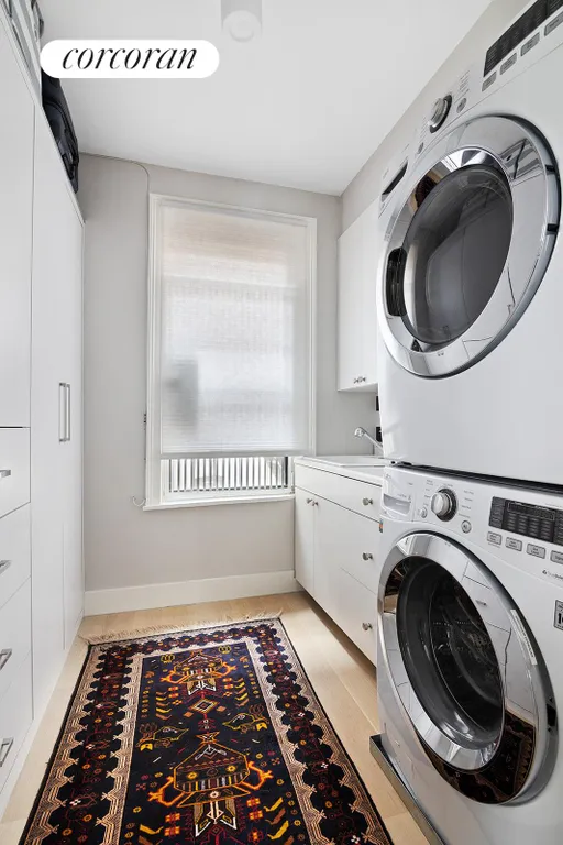 New York City Real Estate | View 302 West 79th Street, 5CF | Laundry Room in Apt | View 6
