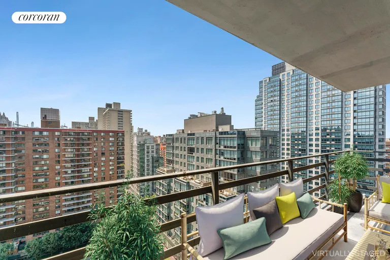 New York City Real Estate | View 392 Central Park West, 20B | Balcony | View 2