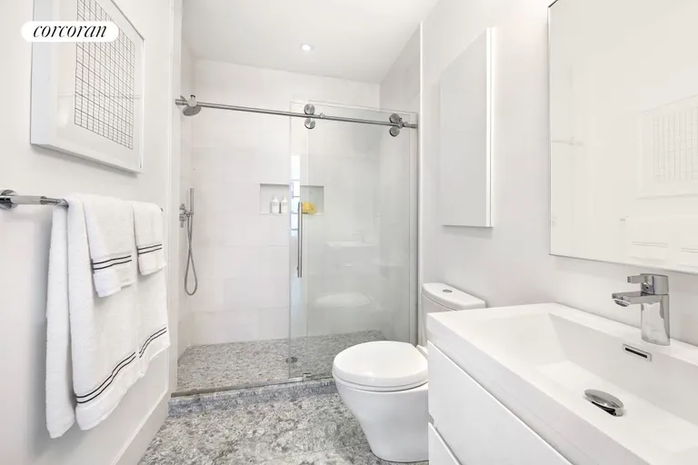 New York City Real Estate | View 147 Ludlow Street, LOFT4A | Primary Bathroom | View 7