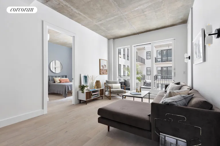 New York City Real Estate | View 323 Lenox Road, 4C | Living Room | View 7