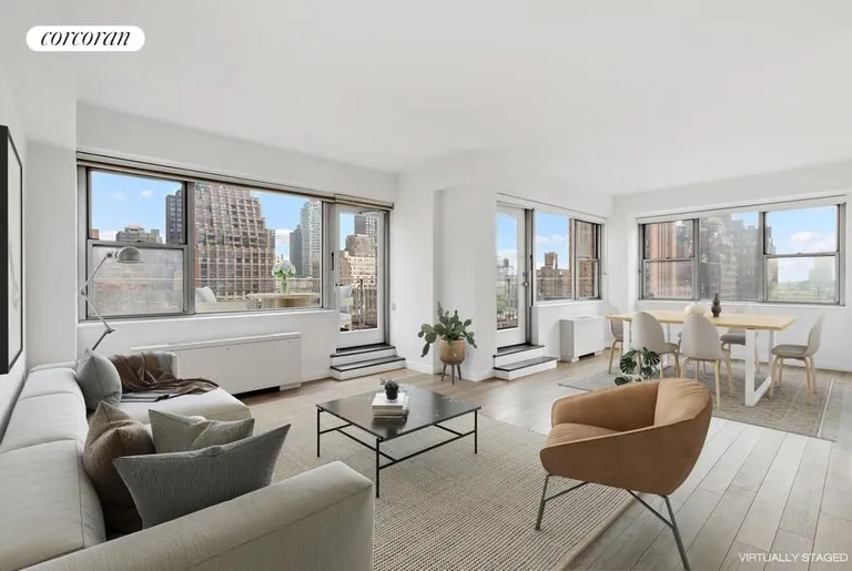 New York City Real Estate | View 330 East 49th Street, PHD | 3 Beds, 3 Baths | View 1