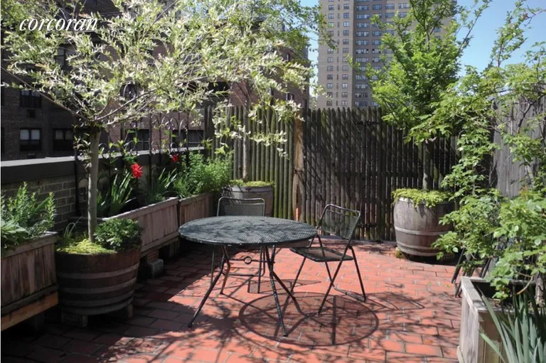 New York City Real Estate | View 40-50 East 10th Street, 1B | Quite Dinner for two on the roof! | View 10