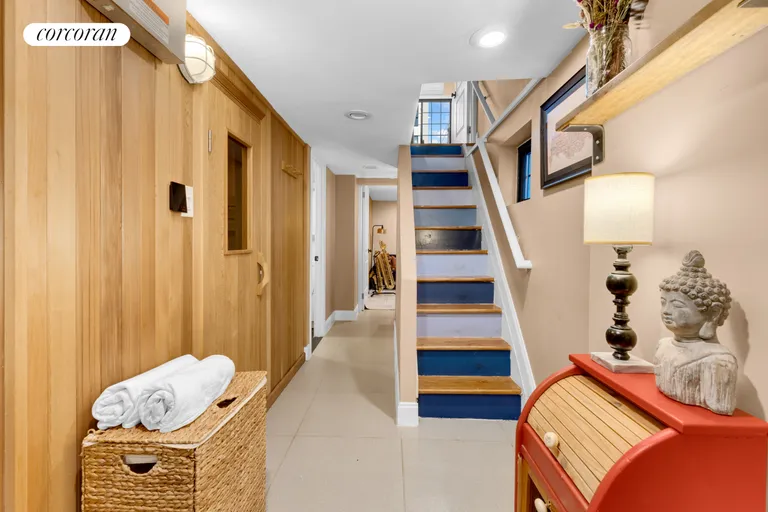 New York City Real Estate | View 4 East 28th Street | Lower Level & Sauna | View 8