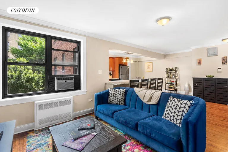 New York City Real Estate | View 245 Bennett Avenue, 4B | Living Room | View 2