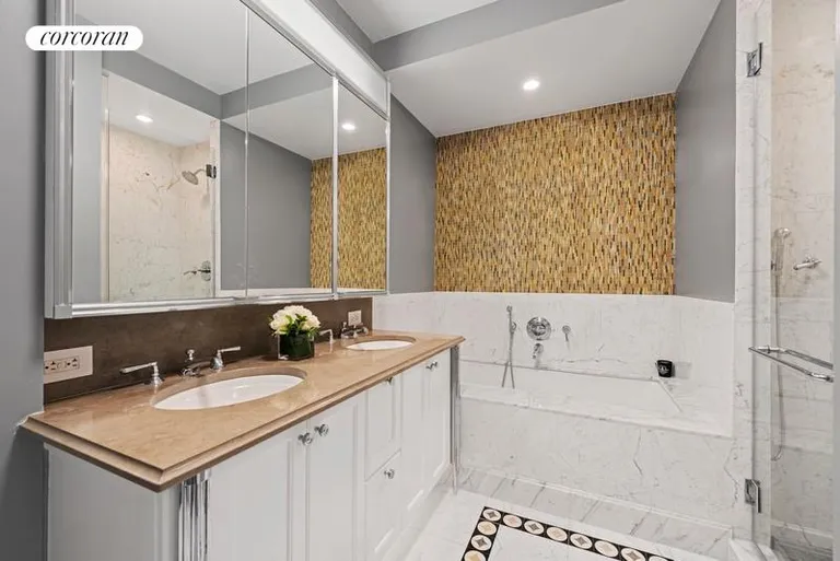 New York City Real Estate | View 205 West 76th Street, 7B | Primary Bathroom | View 5