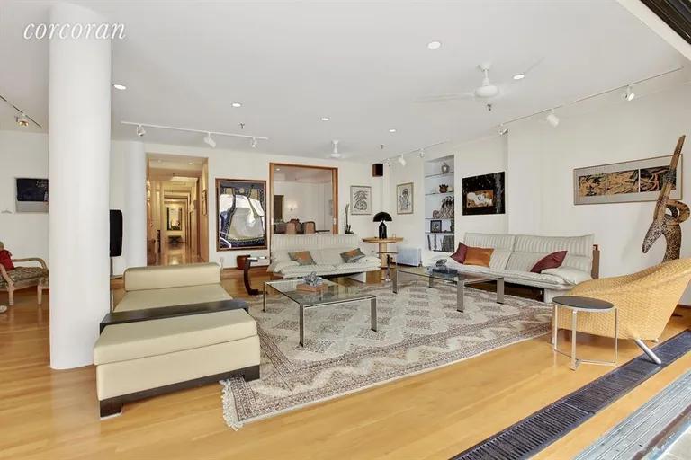 New York City Real Estate | View 114 West 27th Street, 7 FL | Living Room | View 2