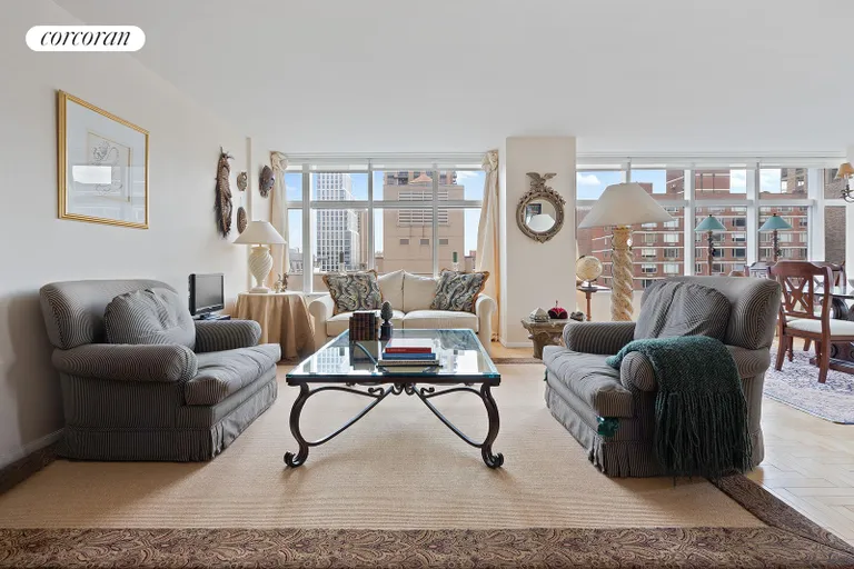 New York City Real Estate | View 160 West 66th Street, 21D | 1 Bed, 1 Bath | View 1