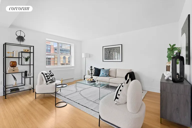 New York City Real Estate | View 266 West 115th Street, 6A | Living Room | View 2