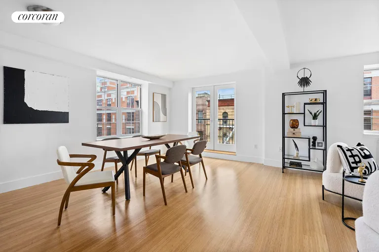 New York City Real Estate | View 266 West 115th Street, 6A | Dining Area | View 3