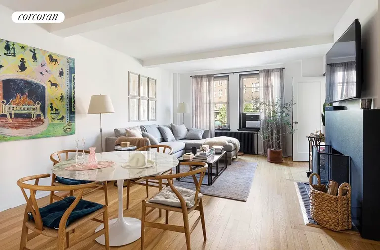 New York City Real Estate | View 302 West 12th Street, 2C | Living Room | View 3