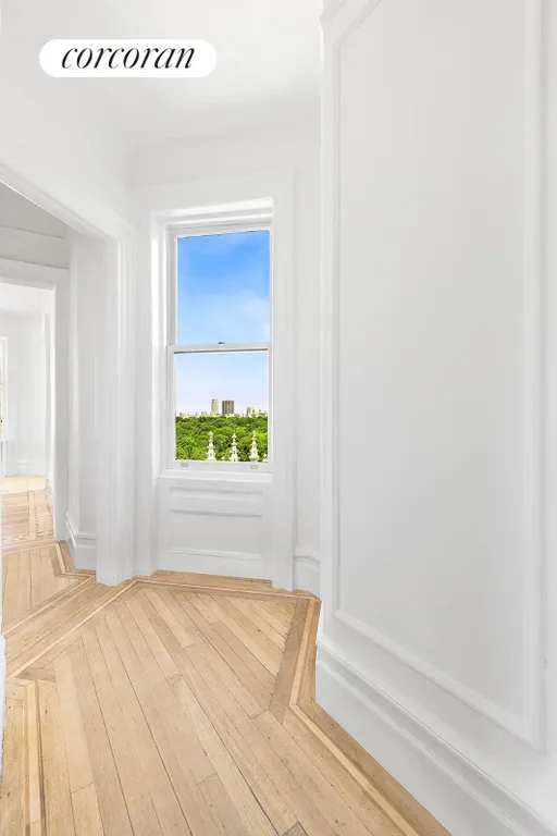 New York City Real Estate | View 151 Central Park West, 12W | Hall in bedroom wing | View 21