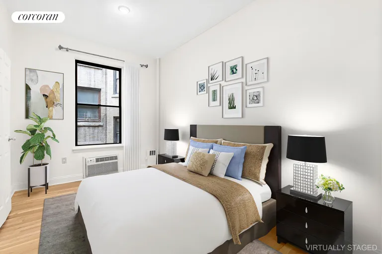 New York City Real Estate | View 126 West 96th Street, 3D | Bedroom Virtually Staged | View 4