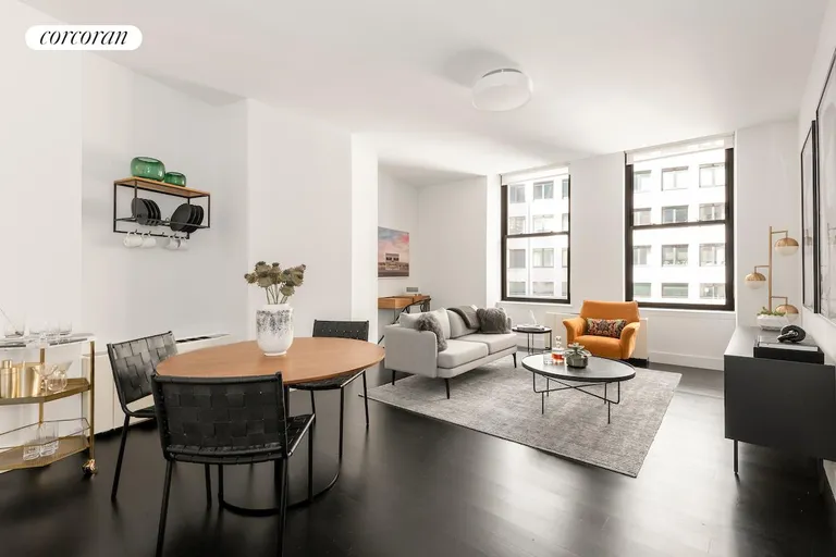 New York City Real Estate | View 25 Broad Street, 7F | 1 Bed, 1 Bath | View 1