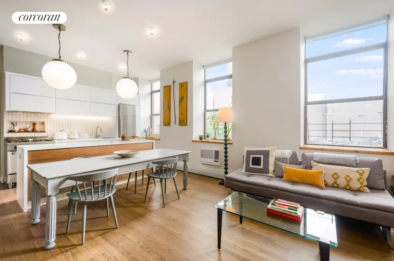 New York City Real Estate | View 1 Rockwell Place, 2D | 2 Beds, 2 Baths | View 1