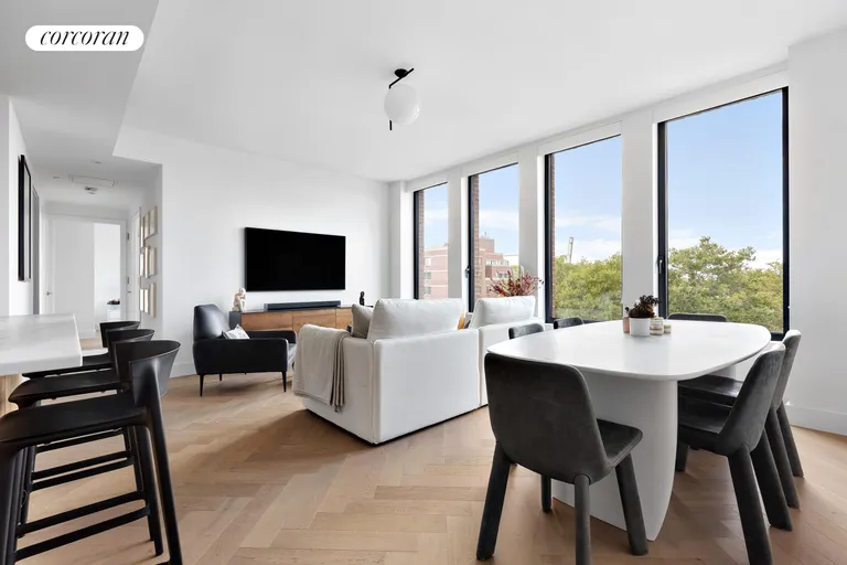 New York City Real Estate | View 78 Amity Street, 4D | Living Room | View 6