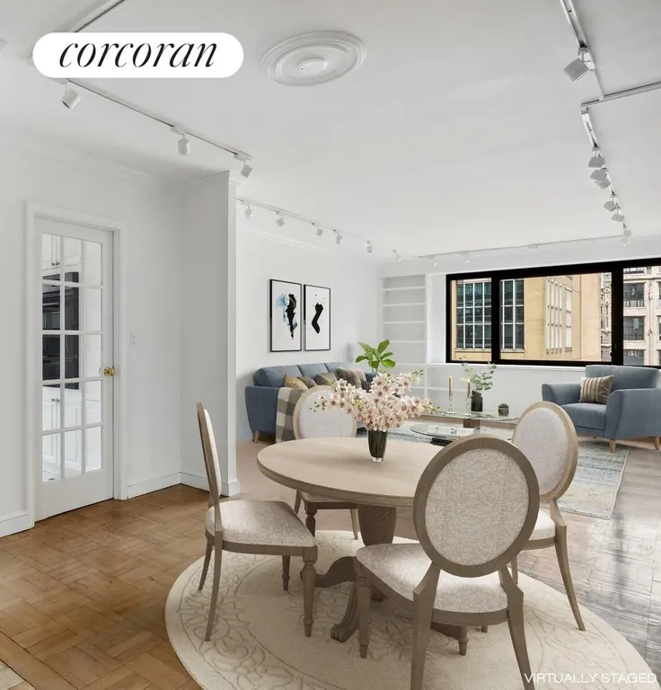 New York City Real Estate | View 10 West 66th Street, 12D | Dining Alcove | View 2