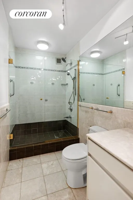 New York City Real Estate | View 10 West 66th Street, 12D | Primary Bathroom | View 8